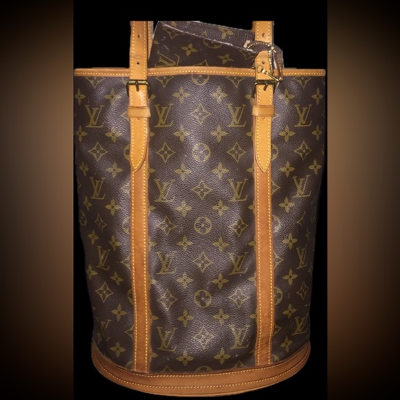 Auth vintage Louis Vuitton Bucket gm.no pochette. - Picture 2 of 10